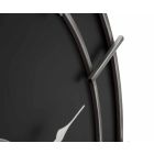Relógio de Parede Redondo com Design Moderno em Ferro e MDF - Esperança Viadurini