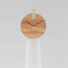 Relógio de Pêndulo de Design com Estrutura de Aço Fabricado na Itália - Pendolino Viadurini