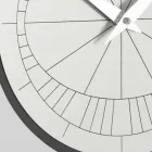 Relógio com Moldura em Relevo e Polipropileno com Cores Diferentes - Lunarium Viadurini