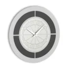 Relógio com Moldura em Relevo e Polipropileno com Cores Diferentes - Lunarium Viadurini