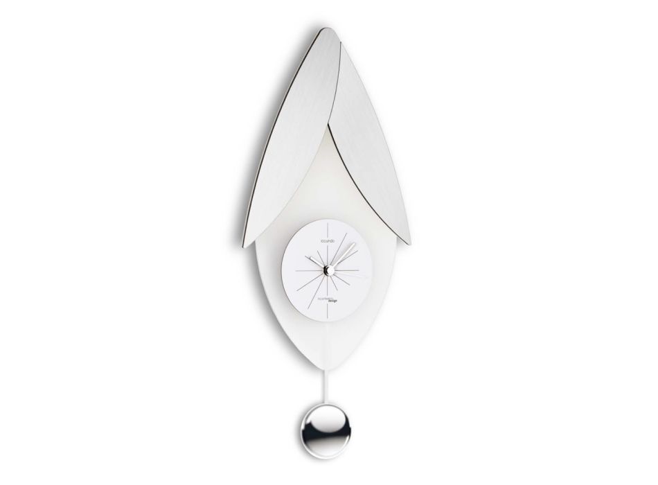 Relógio de pêndulo em metacrilato bisatina fabricado na Itália - ótimo Viadurini