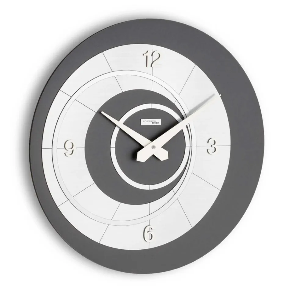 Relógio de parede em PVC em 3 acabamentos diferentes fabricado na Itália - Rápido Viadurini