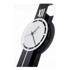 Relógio de parede de ferro com pêndulo fabricado na Itália - Som Viadurini