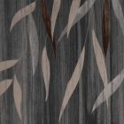 Relógio de parede em madeira de carvalho ou quadro negro com gravura a laser redondo - Kanno Viadurini
