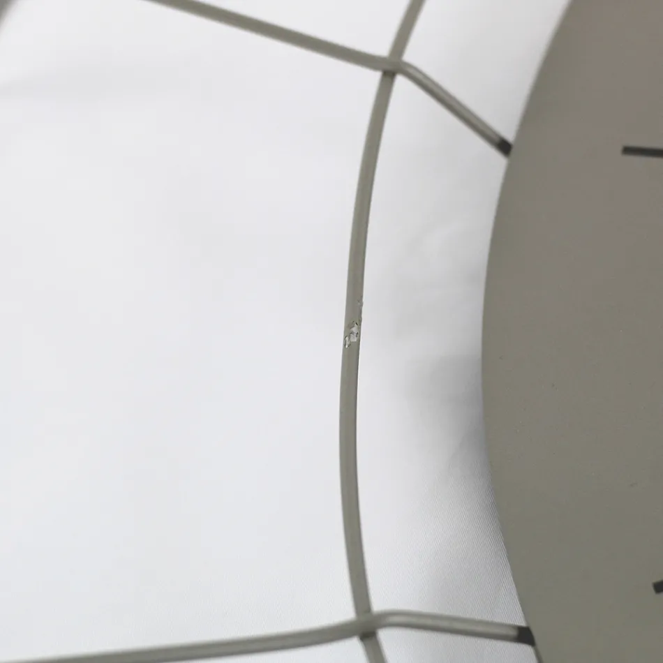 Relógio de parede moderno Adalgiso em aço colorido, fabricado na Itália. Viadurini