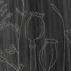 Relógio de parede de madeira com design redondo moderno e gravura a laser - Florinto Viadurini