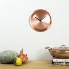 Relógio de parede redondo com design de cobre polido feito na Itália - Ogio Viadurini