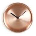 Relógio de parede redondo com design de cobre polido feito na Itália - Ogio