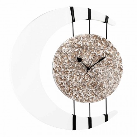 Relógio de parede suspenso em cordas de design feitas na Itália Jilly Viadurini