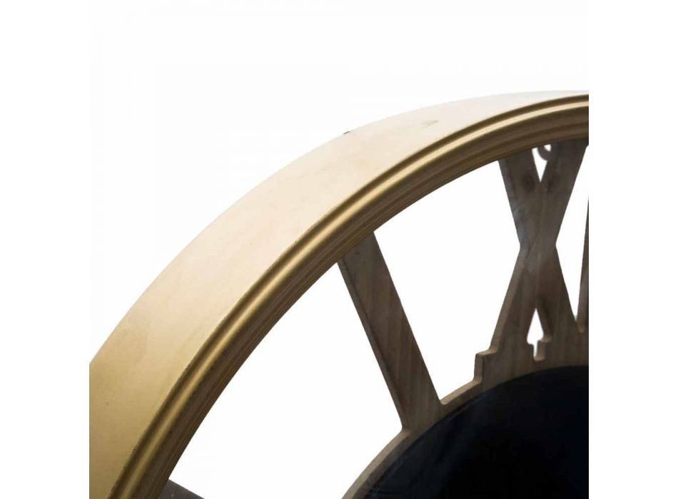 Relógio de parede redondo com diâmetro de 60 cm de design em MDF - Krizia Viadurini