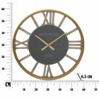 Relógio de parede redondo com diâmetro de 60 cm de design em MDF - Krizia Viadurini