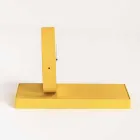 Relógio de mesa giratório com espelho de aço Made in Italy - Meritorious Viadurini