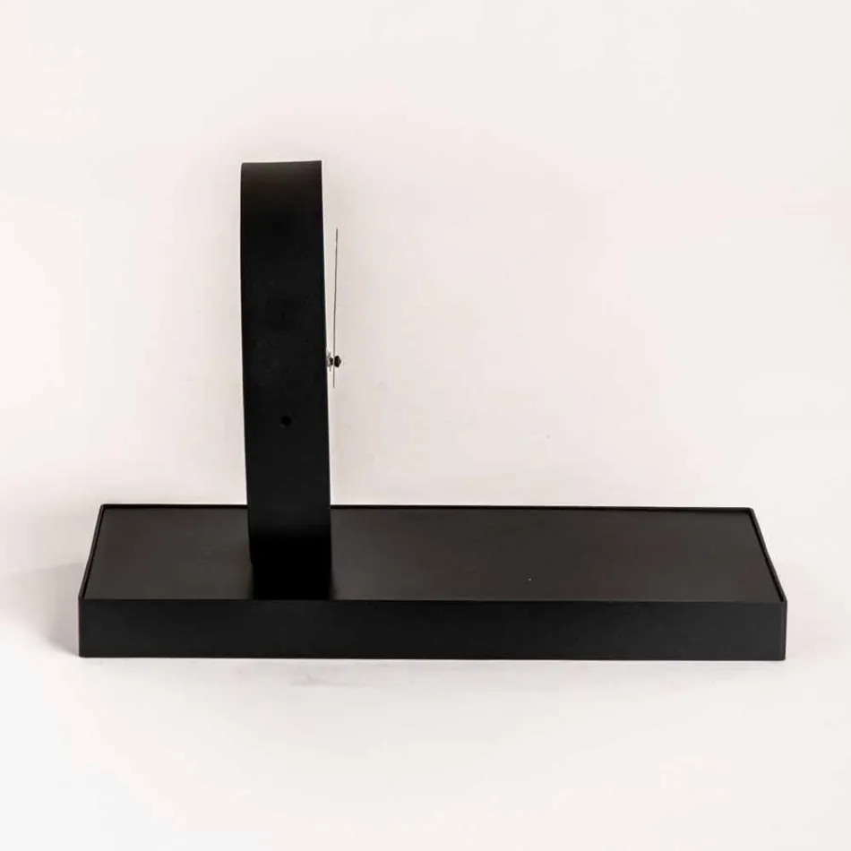 Relógio de mesa giratório com espelho de aço Made in Italy - Meritorious Viadurini