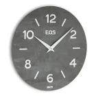 Relógio de MDF acoplado com filmes de polipropileno fabricados na Itália - Mais Viadurini