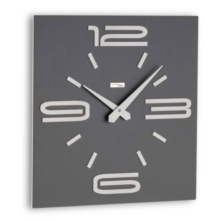 Relógio em Metacrilato Colorido e PVC Semiespumado Fabricado na Itália - Rico Viadurini