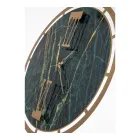 Relógio de Ferro com 3 Ponteiros Fabricado na Itália - Estrela Viadurini