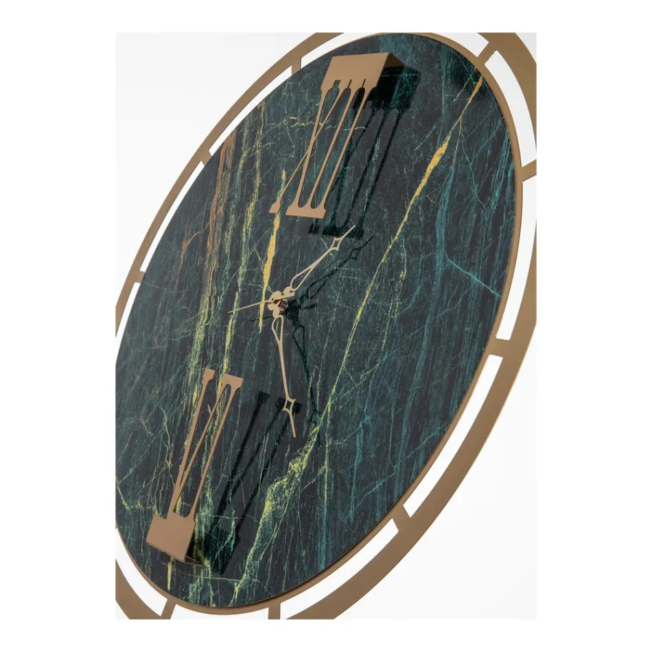 Relógio de Ferro com 3 Ponteiros Fabricado na Itália - Estrela Viadurini