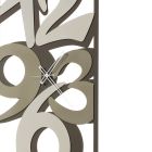 Relógio de Ferro com Grandes Números Fabricado na Itália - Aquário Viadurini