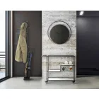 Relógio de parede redondo com diâmetro de 60 cm Ferro moderno - Beatrix Viadurini