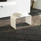 Design moderno banco de banho longo produzido na Itália Recanati Viadurini