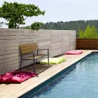 Banco de Jardim com Estrutura em Alumínio Antracito, Homemotion - Isotta Viadurini