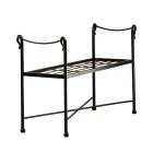 Banco Tubular de Ferro em Diferentes Acabamentos Fabricado na Itália - Praga Viadurini