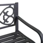 Banco de jardim em metal com diferentes acabamentos - Agrafador Viadurini