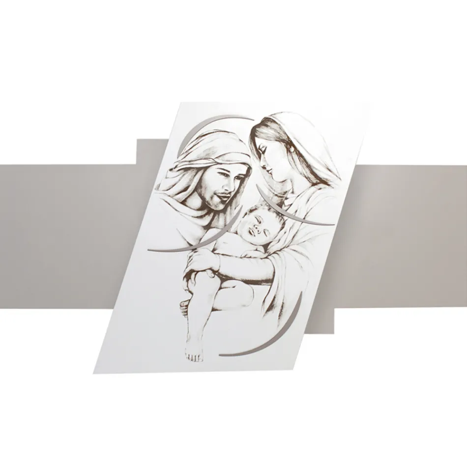 Painel com a Família Gravada a Laser Made in Italy - Micky Viadurini