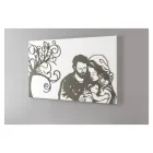 Painel gravado a laser representando a vida feita na Itália - Aika Viadurini