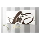 Painel feito com gravação a laser que retrata a mãe feita na Itália - Chiyo Viadurini