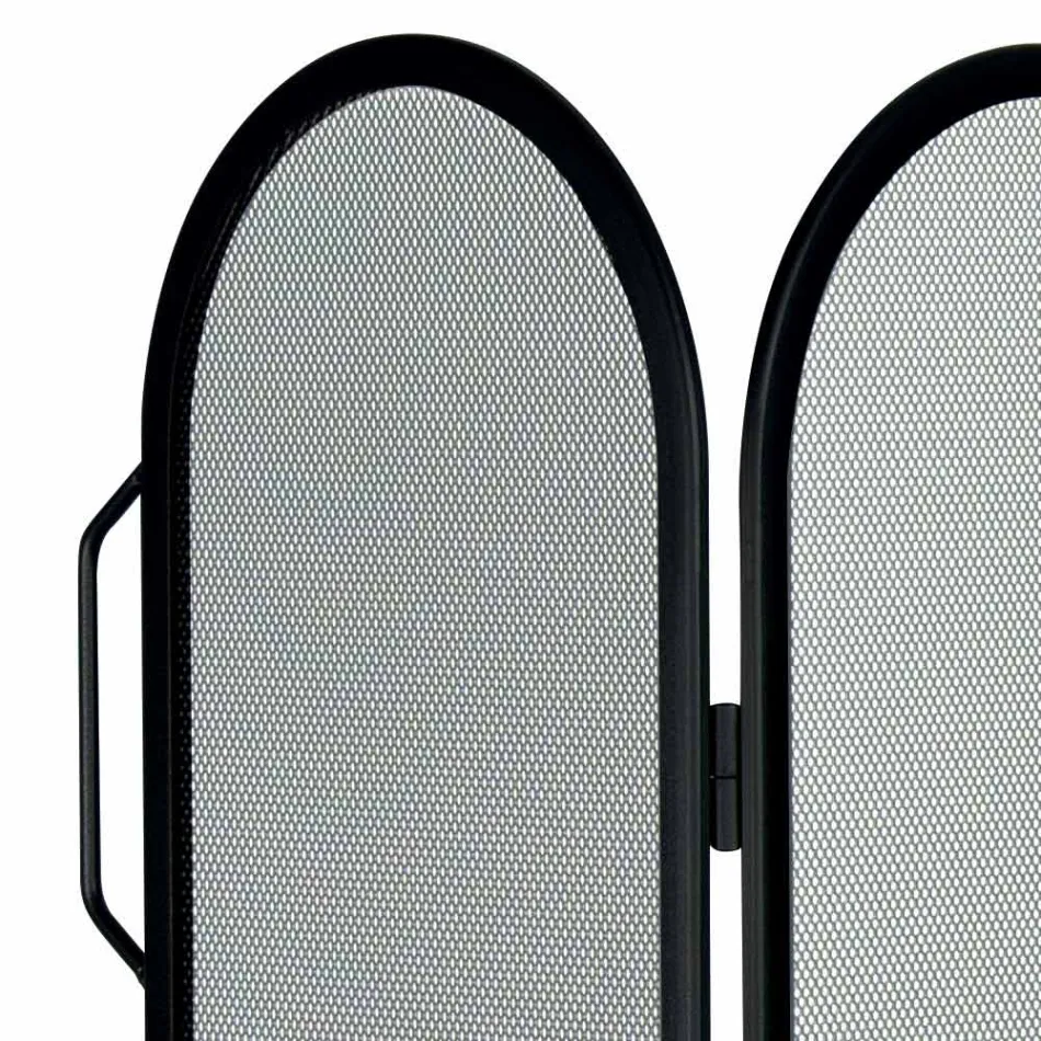 Corta-faíscas com 6 portas de metal fabricado na Itália - Cavalo Viadurini