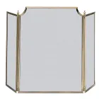 Supressor de faíscas com malha preta fina e latão fabricado na Itália - Baleia Viadurini