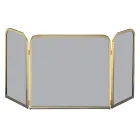 Supressor de faíscas em latão com cristal temperado fumê fabricado na Itália - Orango Viadurini