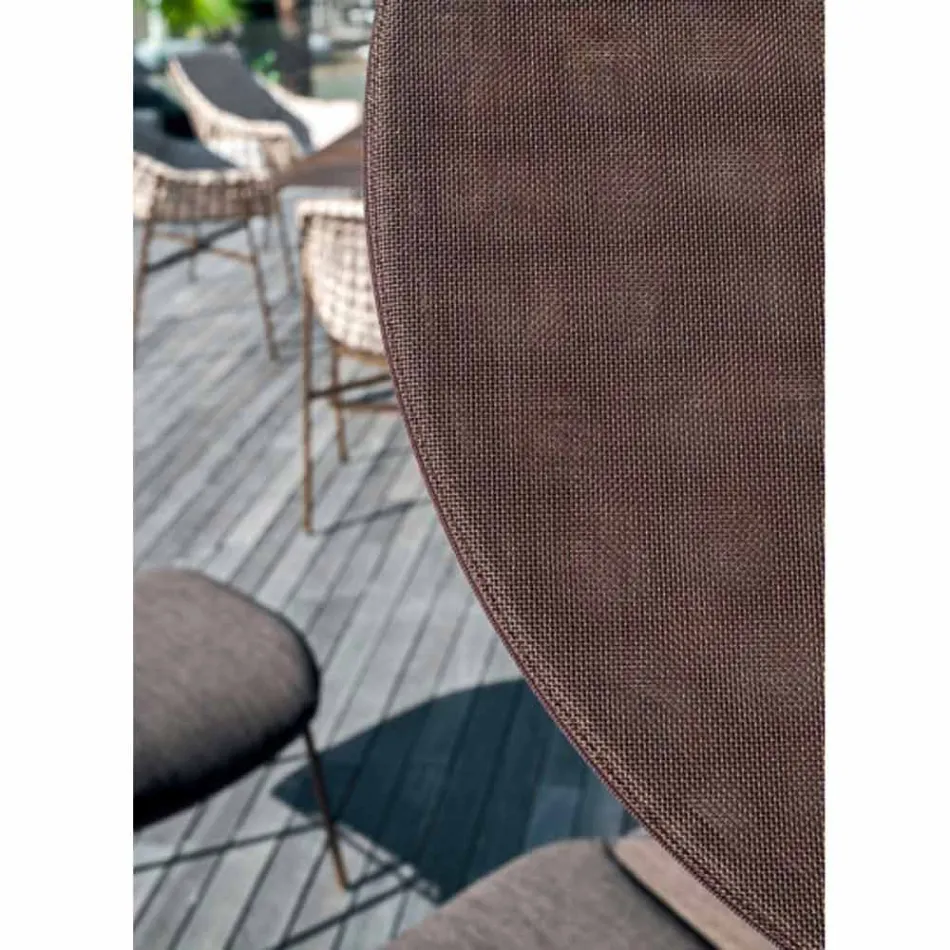 Guarda-sol de tecido com estrutura de alumínio - Emma Sunscreen da Varaschin Viadurini