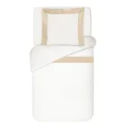 Conjunto de capa de edredom 100% algodão e 10% algodão cetim com 1 fronha - Detalhe Viadurini