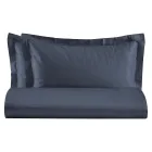 Conjunto de capa de edredom duplo em cetim 100% algodão feito na Itália - Fluffy Viadurini