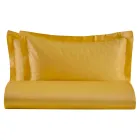 Conjunto de capa de edredom duplo em cetim 100% algodão feito na Itália - Fluffy Viadurini