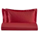 Conjunto de capa de edredom duplo em cetim 100% algodão feito na Itália - Fluffy Viadurini