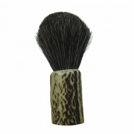 Pincel de barbear feito à mão com cerdas de crina de cavalo Made in Italy - Euforia Viadurini