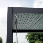 Pérgola de alumínio com teto ajustável da Crank - Eolo Viadurini