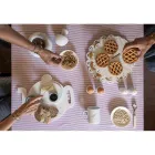 Pilão de quebra-nozes em mármore branco de Carrara fabricado na Itália - Cullio Viadurini