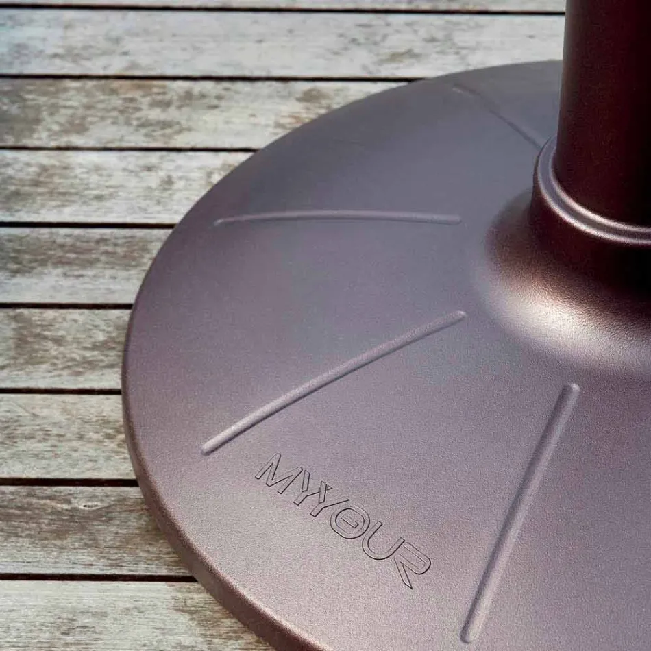 Candeeiro de pé exterior Poleasy Design, 2 cores - Hollywood by Myyour Viadurini