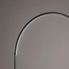 Luminária de chão moderna com luz LED regulável em metal pintado - Picea Viadurini