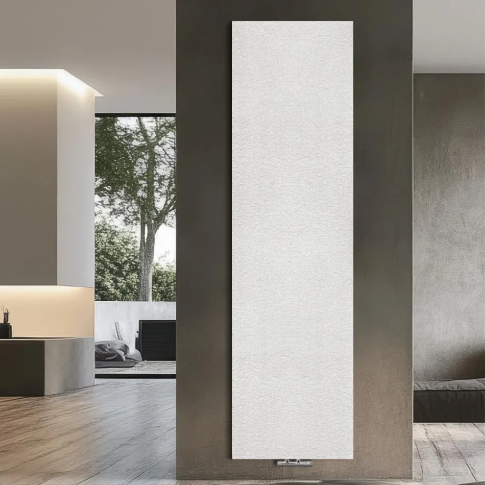 Chapa de aço hidráulico com superfície texturizada, fabricada na Itália - Brezza Viadurini