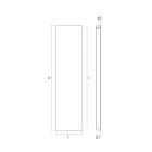 Placa Radiante com Sistema Misto em Aço Carbono Fabricado na Itália - Bigne Viadurini