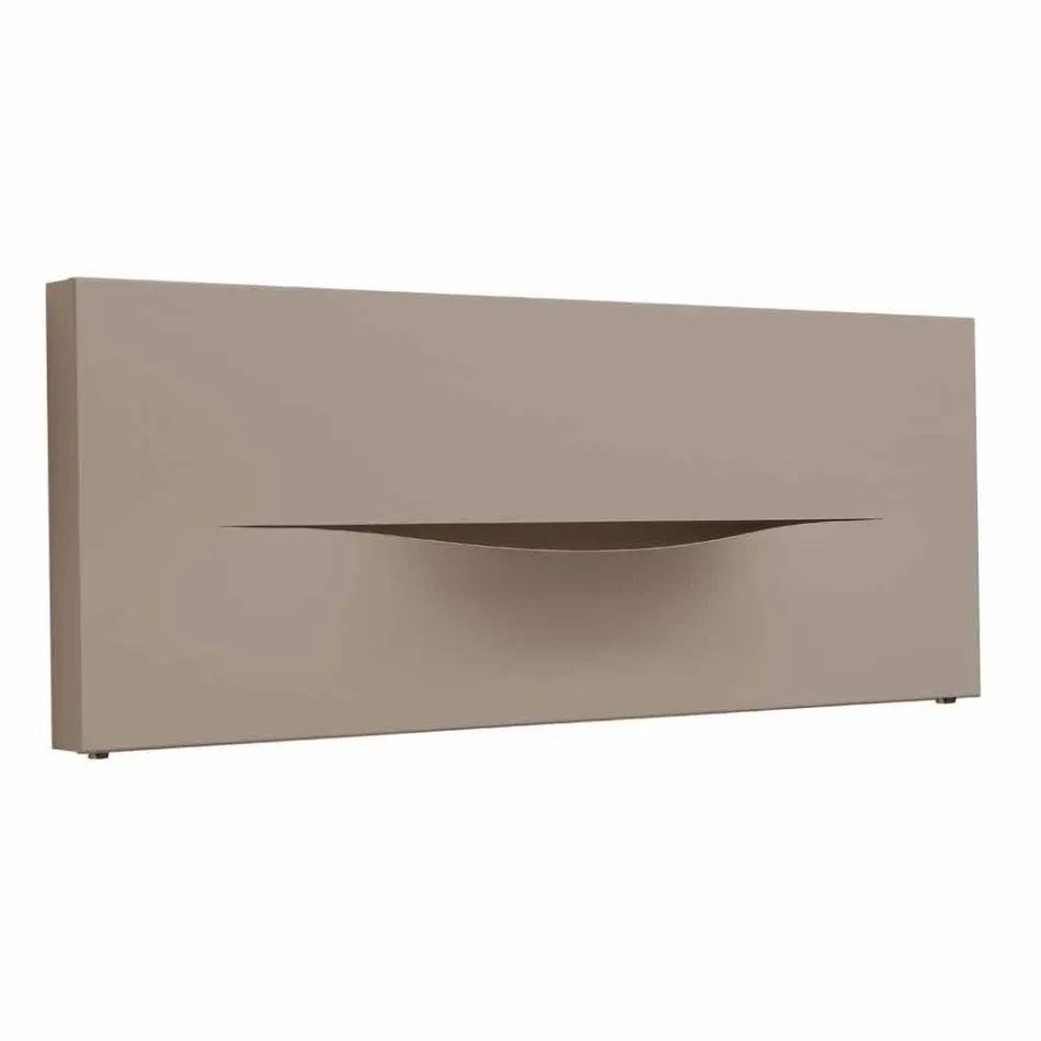 Placa Hidráulica Radiante de Design Horizontal em Aço até 820 W - Corte Viadurini