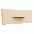 Placa Hidráulica Radiante de Design Horizontal em Aço até 820 W - Corte Viadurini