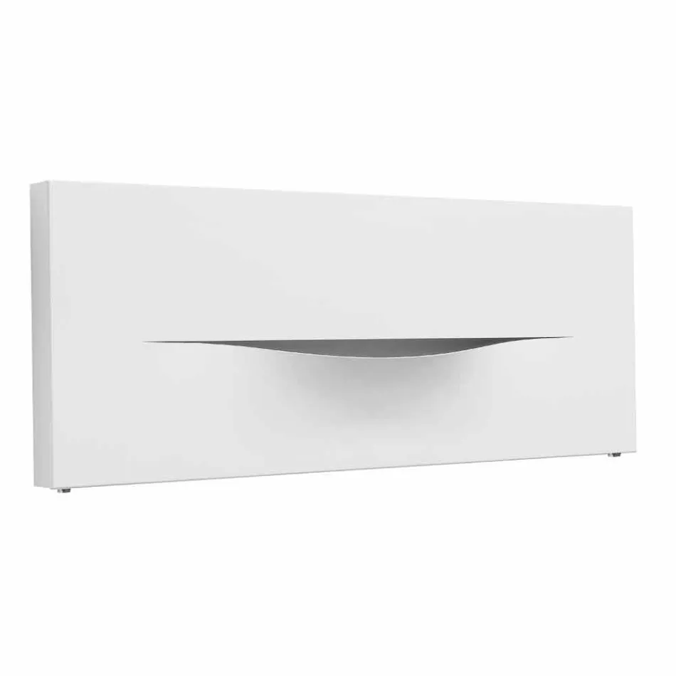 Placa Hidráulica Radiante de Design Horizontal em Aço até 820 W - Corte Viadurini