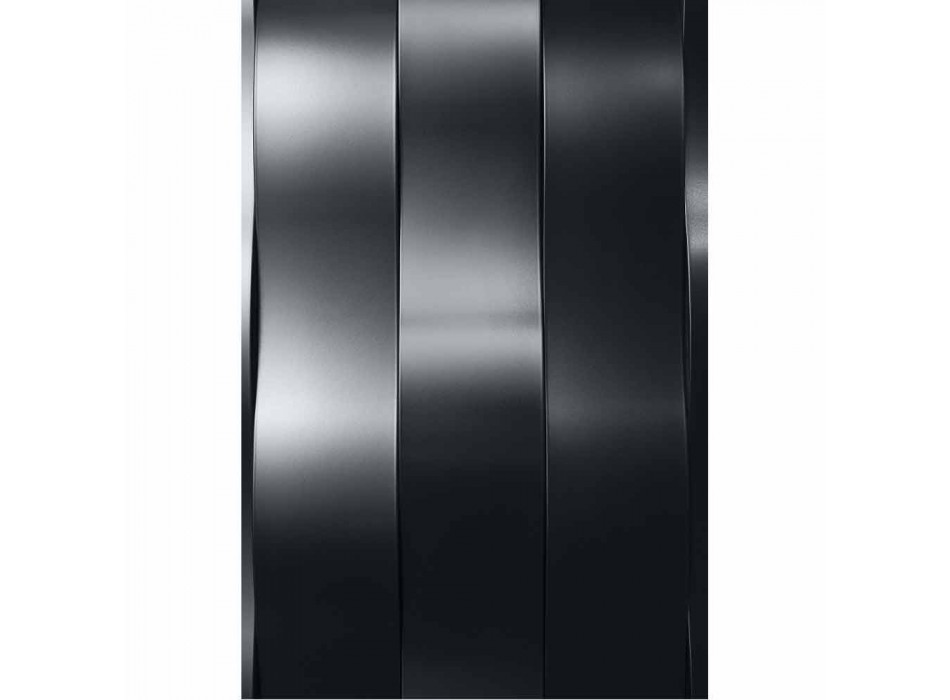 Placa radiante de aço com 5 barras de design vertical até 1003 watts - rio Viadurini