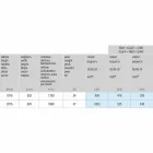 Placa radiante de aço com 5 barras de design vertical até 1003 watts - rio Viadurini